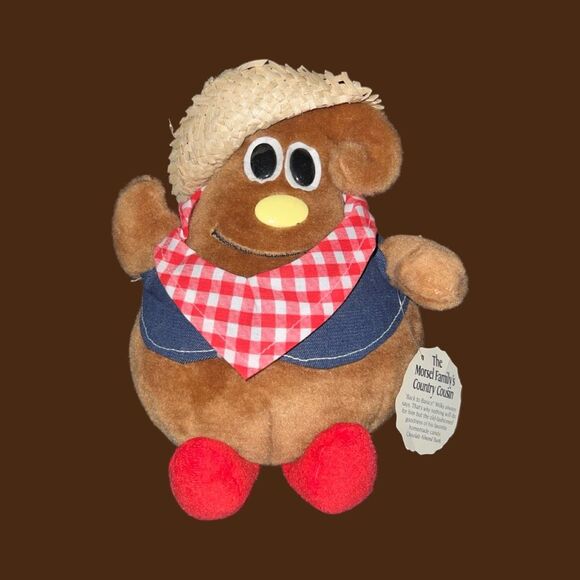 NWT Vintage Nestle 1984 Milky the Morsel Family's Country Cousin Stuffed Plush - Picture 6 of 6